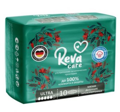 Купить reva care (рева кеа) прокладки гигиенические, ultra 10шт в Арзамасе