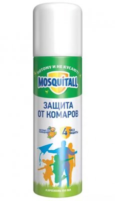 Купить mosquitall (москитолл) универсальная защита аэрозоль от комаров 150 мл в Арзамасе