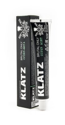 Купить klatz (клатц) зубная паста для мужчин супер-мята, 75мл в Арзамасе