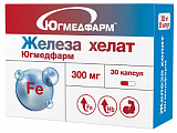 Купить железа хелат югмедфарм, капсулы 30шт бад в Арзамасе