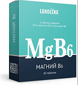Купить lekolike (леколайк) магний b6, таблетки 60шт бад в Арзамасе