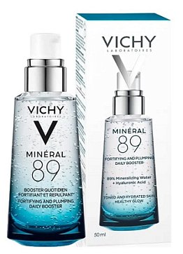 Vichy Mineral 89 (Виши) ежедневный гель-сыворотка для кожи лица подверженной внешним воздействиям 50мл