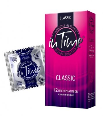 Купить in time (ин тайм) презервативы классические 12шт в Арзамасе
