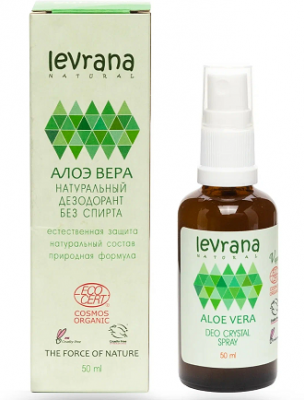 Купить levrana (леврана) дезодорант алоэ вера, 50мл в Арзамасе