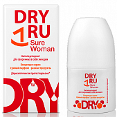 Купить драй ру (dry ru) sure woman антиперспирант для уверенных в себе женщин, 50мл в Арзамасе