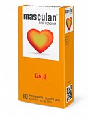 Купить masculan (маскулан) презервативы золотого цвета gold 10 шт в Арзамасе