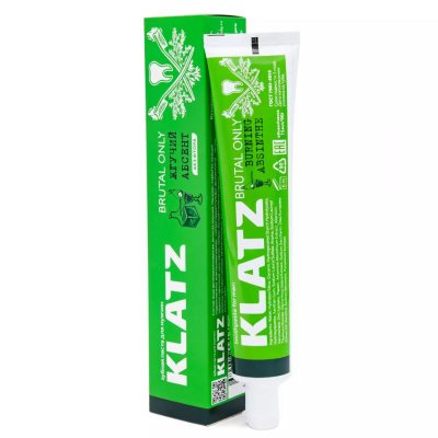 Купить klatz (клатц) зубная паста для мужчин жгучий абсент, 75мл в Арзамасе
