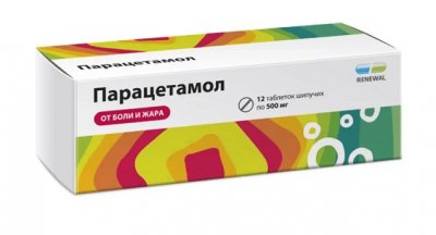 Купить парацетамол-реневал, таблетки шипучие 500мг, 12 шт в Арзамасе