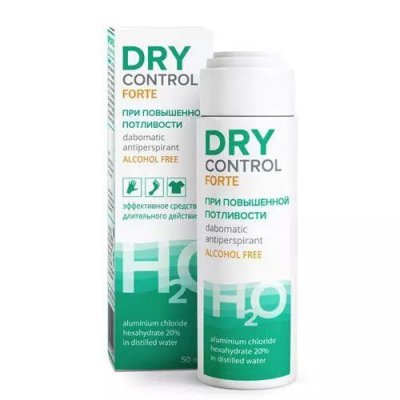 Купить dry control forte (драй контрол) форте дабоматик от обильного потоотделения без спирта ролик 20% 50 мл в Арзамасе