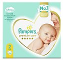 Купить pampers premium care (памперс) подгузники 2 мини 4-8кг, 102 шт в Арзамасе