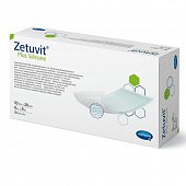Купить silicone plus zetuvit (цетувит) повязка суперабсорбирующая с контактным слоем из силикона 10см х20см, 10 шт в Арзамасе