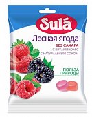 Купить зула (sula) леденцы для диабетиков лесная ягода, 60г в Арзамасе