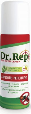 Купить dr.rep (доктор реп) аэрозоль от комаров и мошек, 150мл в Арзамасе
