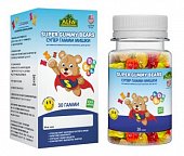 Купить alfa vitamins (альфа витаминс) супер гамми витаминно-минеральный комплекс для мальчиков с 4-х лет, пастилки жевательные, 30шт бад в Арзамасе