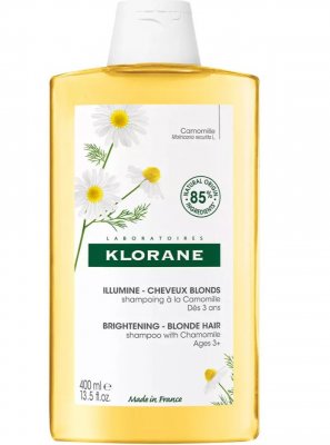 Купить klorane (клоран) шампунь с экстрактом ромашки для светлых волос, chamomile shampoo 3+, 400 мл в Арзамасе