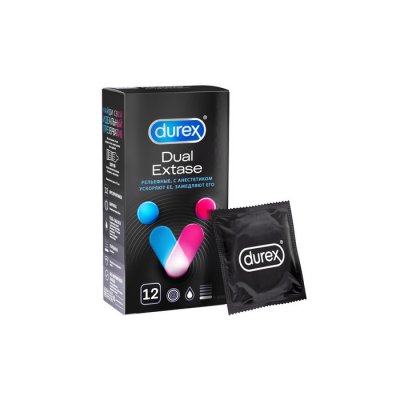 Купить durex (дюрекс) презервативы dual extase 12шт в Арзамасе