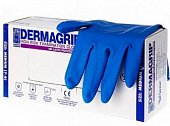 Купить перчатки dermagrip high risk powder free сверхпрочные синие размер m, 50 шт в Арзамасе