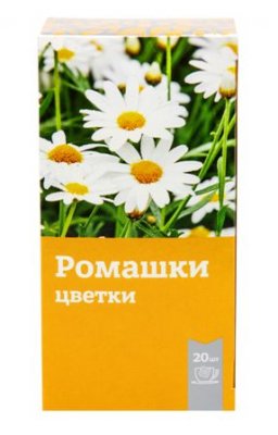 Купить ромашки аптечной цветки, фильтр-пакеты 1,5г, 20 шт бад в Арзамасе