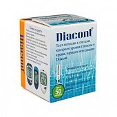 Купить тест-полоски diacont (диаконт), 50 шт в Арзамасе