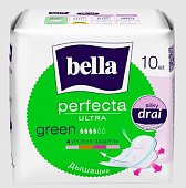 Купить bella (белла) прокладки perfecta ultra green супертонкие 10 шт в Арзамасе